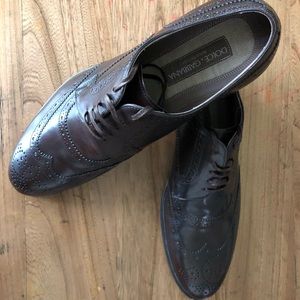 Dolce & Gabbana dark brown leather US 9